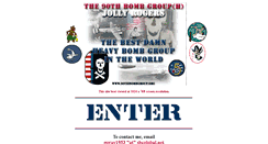 Desktop Screenshot of 90thbombgroup.org