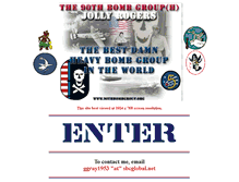 Tablet Screenshot of 90thbombgroup.org